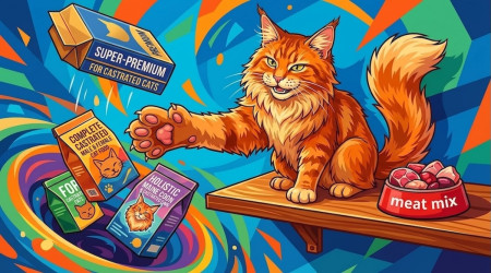 Категории ЕдаКота: Почему мы не делим кошек на «кастрированных» и «для мейн-кунов»